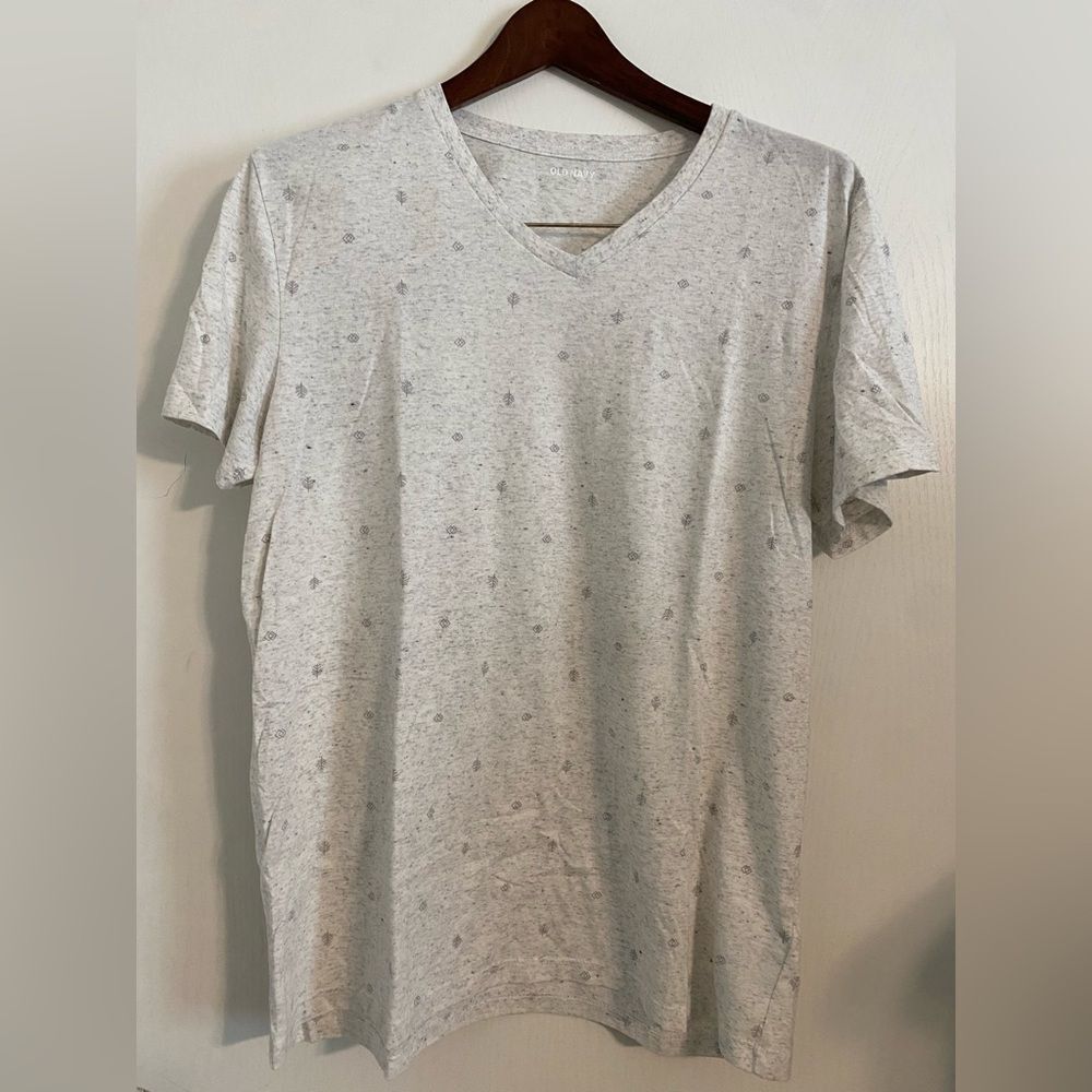 Old Navy T-Shirt Short Sleeve | Color: White | Size: Large |